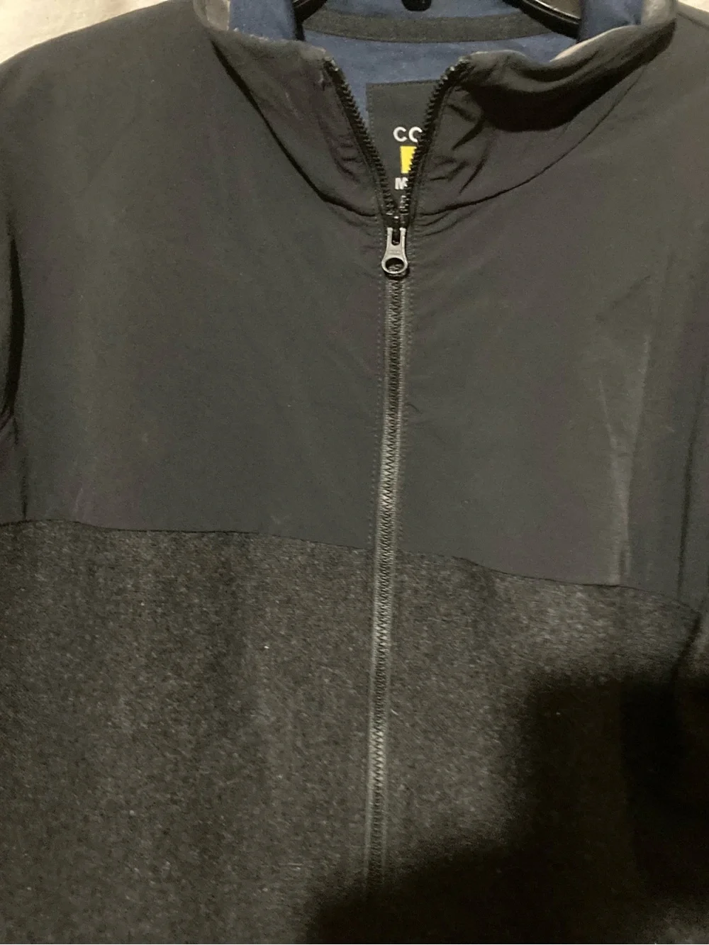 Cole Haan Men's Black Full-Zip Lightweight Jacket Mountain Hardware M